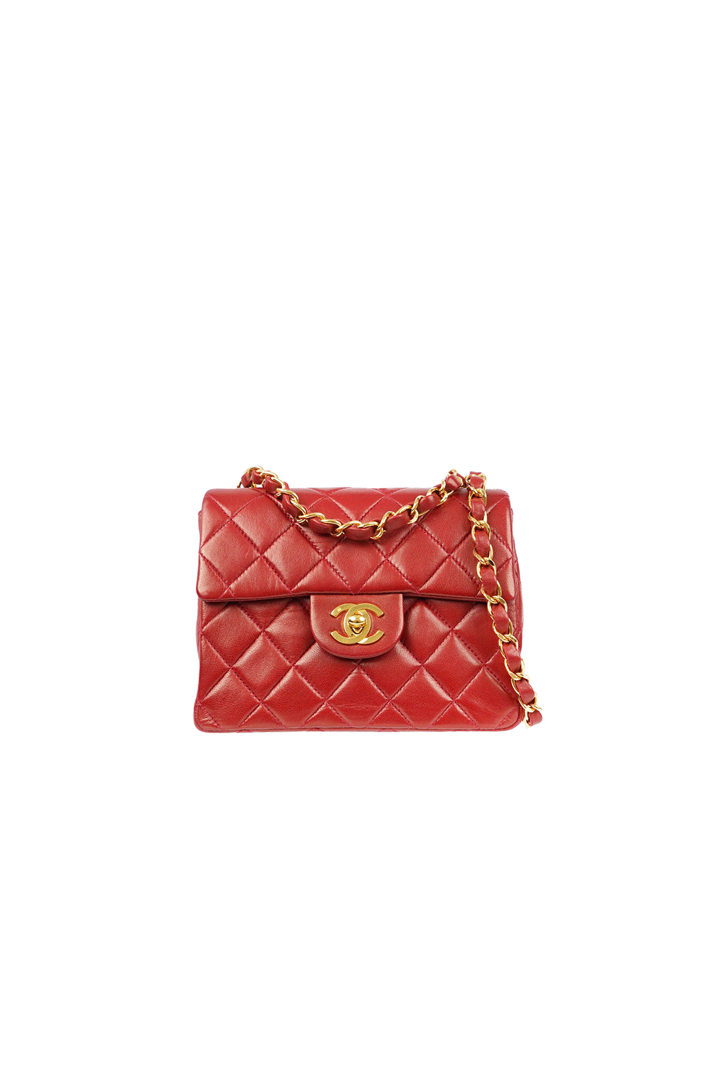 Chanel 棗紅色方胖子 | Old Lo…